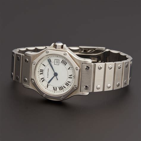 cartier santos octagon automatic movement|cartier santos.